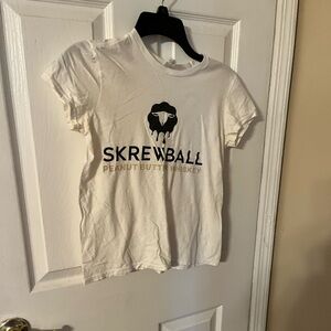 District Kids White Graphic Tee with Black Logo